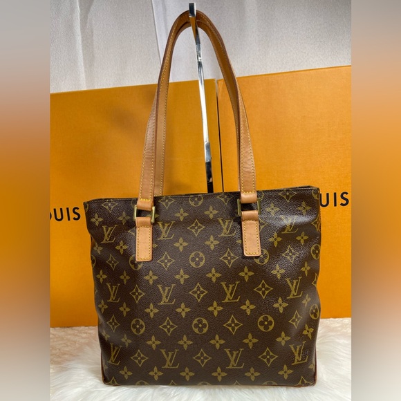 🌸CABAS PIANO HAND TOTE BAG PURSE MONOGRAM - Picture 4 of 16